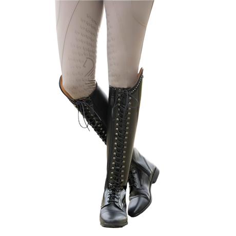 HKM Standard Riding Boots -Amalfi Lack- #colour_black