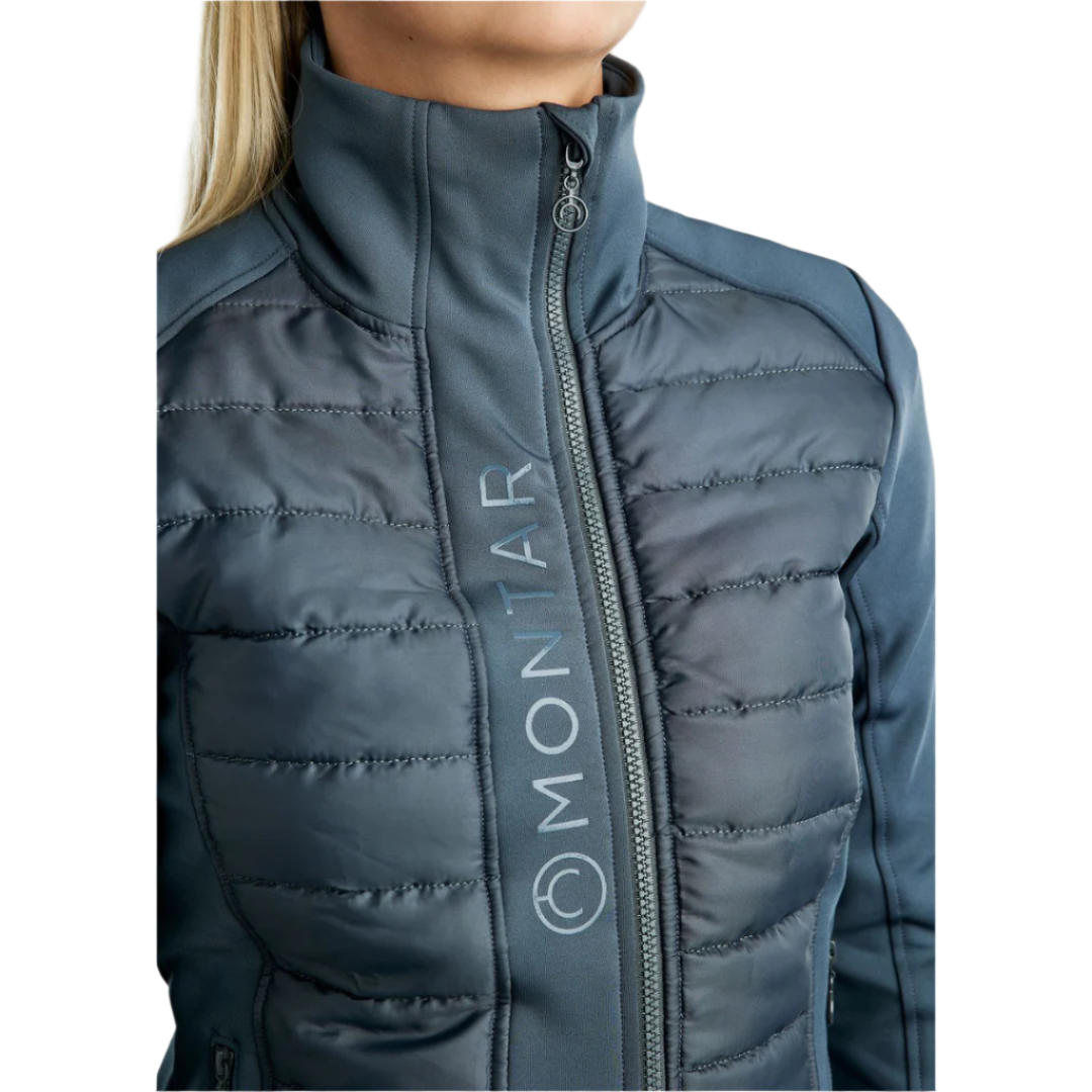 Montar Emma Ladies Quilted Jacket #colour_dark-slate