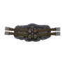 Stubben Equi-Soft® Saddle Girth with Cover - Ebony #colour_lambskin-anthracite-black