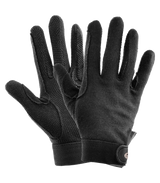 E.L.T Adult Picot Winter Cotton Gloves #colour_black