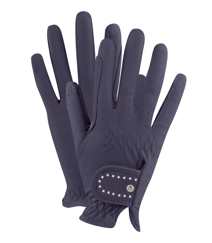 E.L.T Adult Allrounder Riding Glove #colour_night-blue