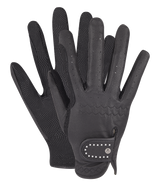 E.L.T Adult Allrounder Winter Riding Glove #colour_black-silver