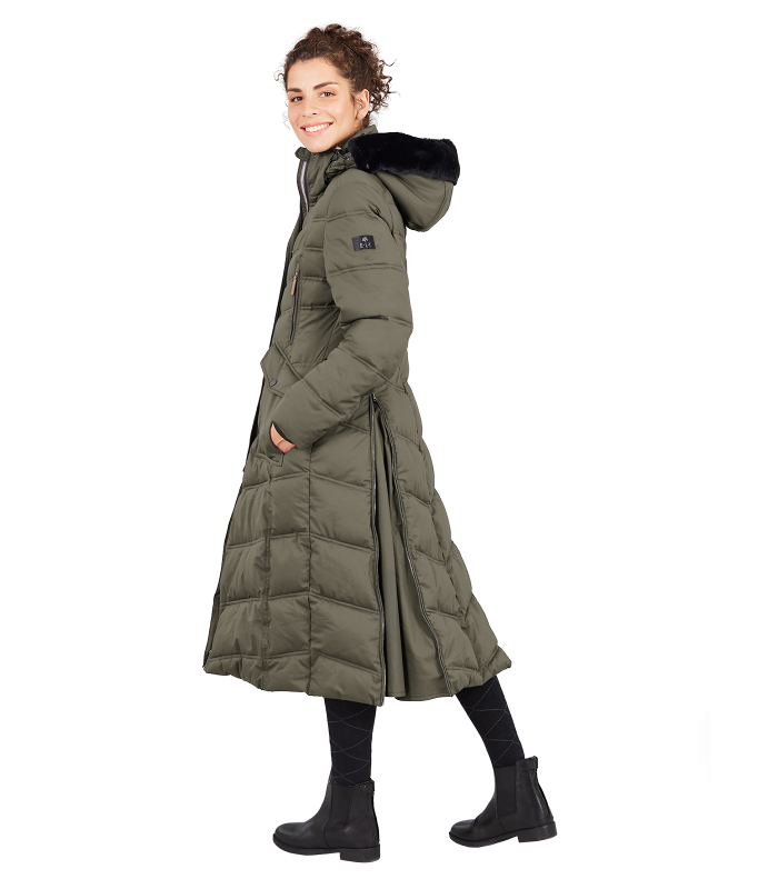 ELT Saphira Riding Jacket #colour_olive