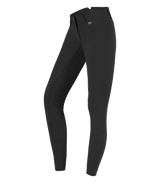 E.L.T Micro Ladies Sport Silicone High Waist Riding Breeches #colour_black