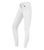 E.L.T Micro Ladies Sport Silicone High Waist Riding Breeches #colour_white