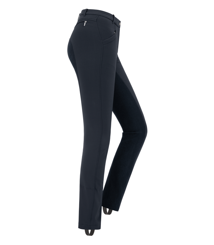 E.L.T Micro Ladies Jodhpur Riding Breeches #colour_night-blue