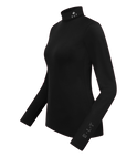 E.L.T Ladies Madison Turtleneck Shirt #colour_black