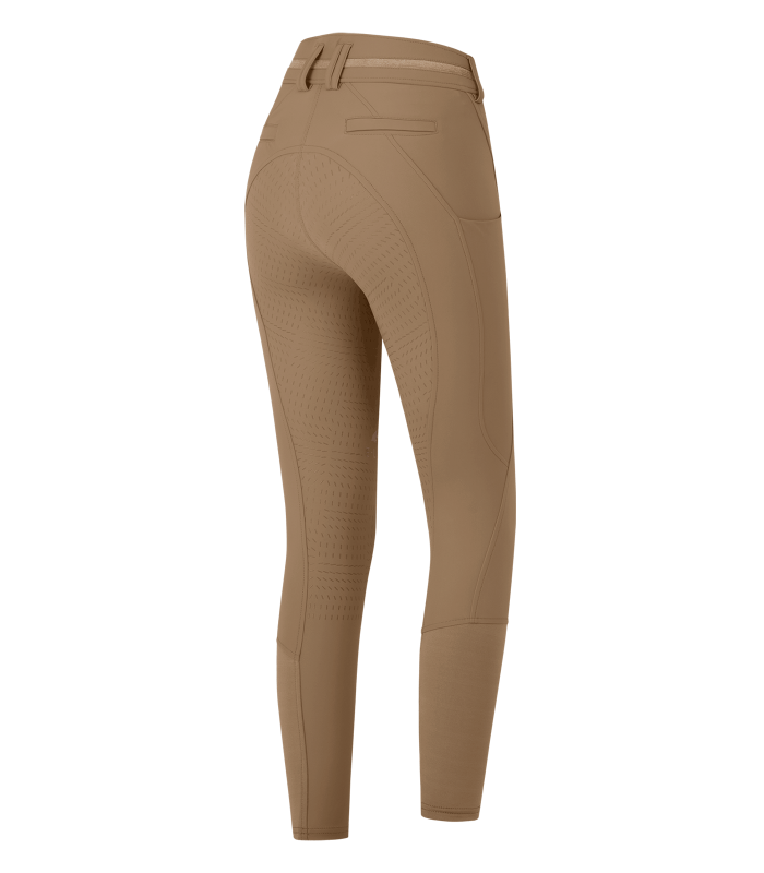 E.L.T Ladies Maja Glam Curved High Waist Breeches #colour_cappuccino