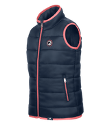 E.L.T Lucky Lou Children's Quilted Vest #colour_night-blue