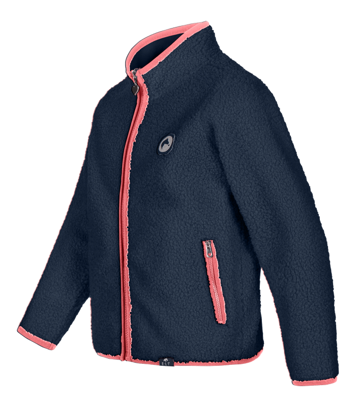 E.L.T Lucky Lana Children's Fleece Jacket #colour_night-blue