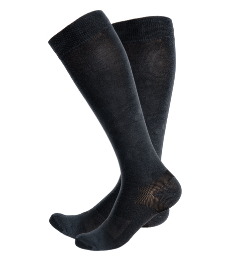 E.L.T Bamboo Riding Socks #colour_black