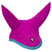 Hy Equestrian DynaMizs Ecliptic Fly Veil #colour_plum/teal
