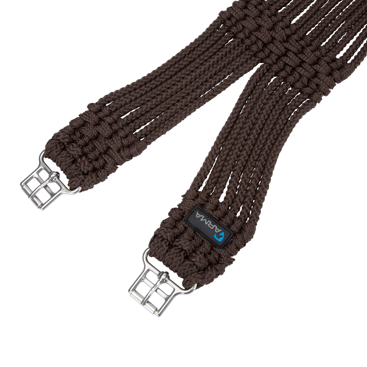 Shires ARMA Braided Girth #colour_brown