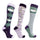 Hy Equestrian Novelty Printed Socks #colour_purple-moss