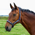 Hy Equestrian Mystic Head Collar #colour_navy-rose-dust