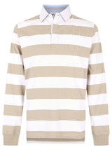 Dubarry Mens Goresbridge Rugby Top #colour_sand-multi