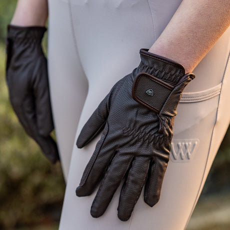 Woof Wear Elite Competition Glove #colour_chocolate