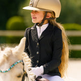 Imperial Riding Children's Brilliant Air Mesh Competition Jacket #Colour_black