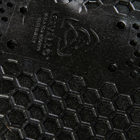 Acavallo Pad MF WFS Suede Hexagonal Gel Front Riser #colour_white