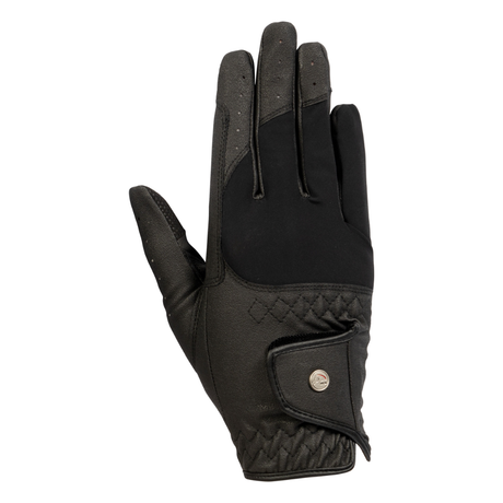 HKM Riding Gloves -Samira- #colour_black