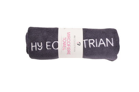 Hy Equestrian Microfibre Towel #colour_grey