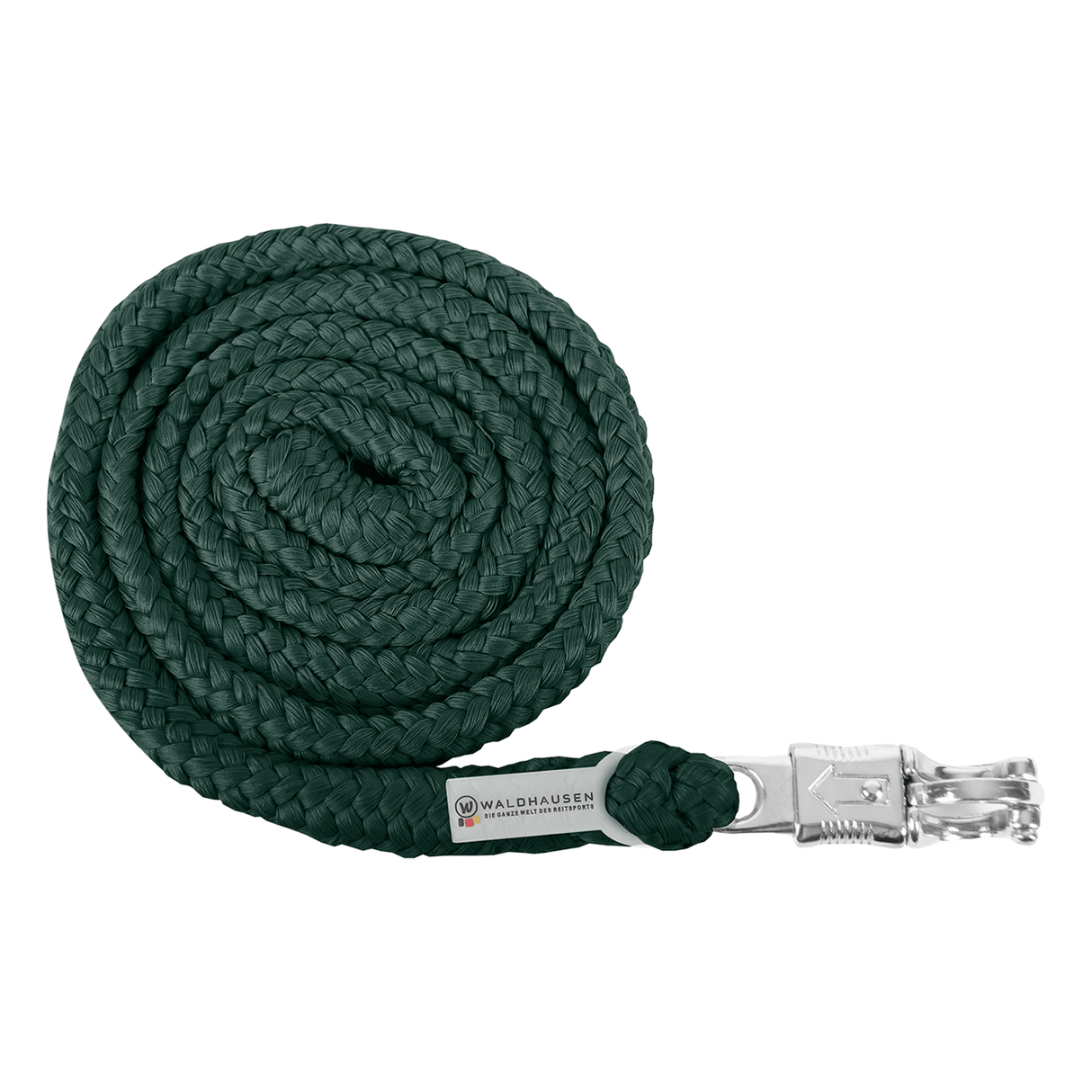 Waldhausen Economic Panic Hook Lead Rope #colour_fir-green