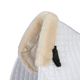 Shires ARMA SupaFleece Saddlecloth #colour_natural