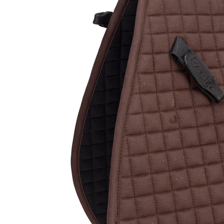 Shires ARMA Deluxe Cotton Saddlecloth #colour_brown