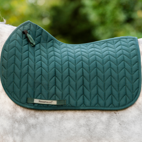Horseware Ireland Close Contact Saddle Pad #colour_dynasty-green
