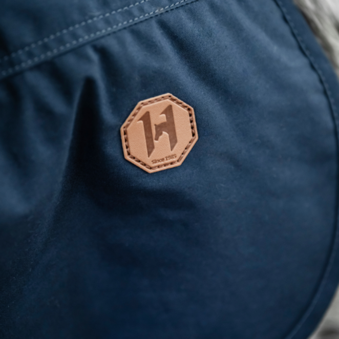 Horseware Ireland Newmarket Heritage Dog Coat #colour_navy-whitney-navy
