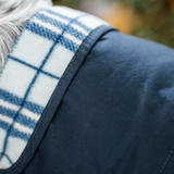Horseware Ireland Newmarket Heritage Dog Coat #colour_navy-whitney-navy