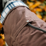 Horseware Ireland Newmarket Heritage Dog Coat #colour_brown-whitney-navy