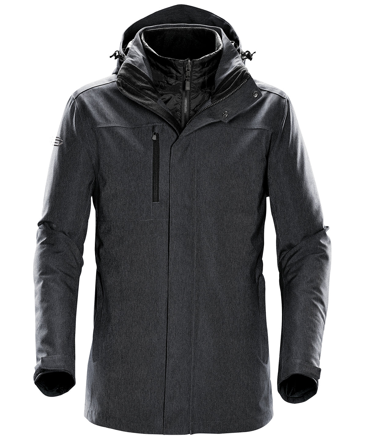 Stormtech Avalante System Jacket #colour_charcoal-twill