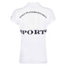HV Polo Favouritas EQ Children's Short Sleeve Polo Shirt #colour_white 
