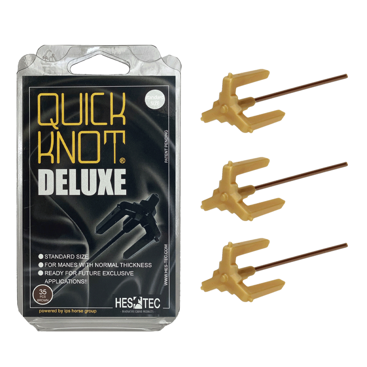 Hes-tec Quick Knot Deluxe, standard #colour_brown