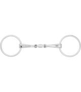 Waldhausen Anatomical Double Jointed Stainless Steel Snaffle Bit