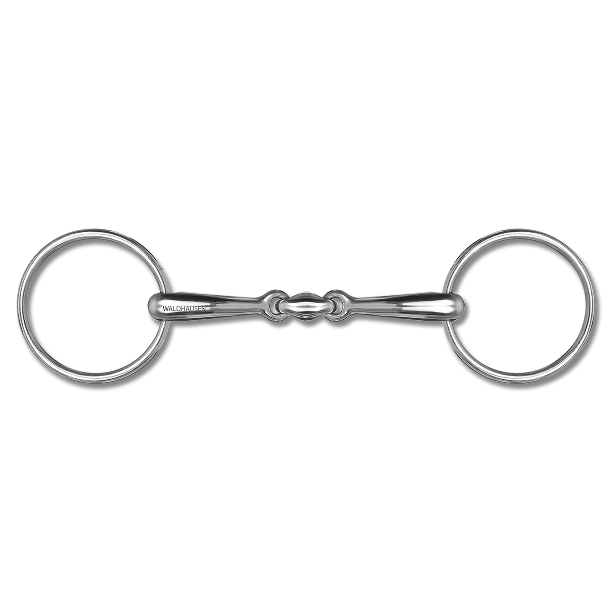 Waldhausen Double Jointed Snaffle Bit