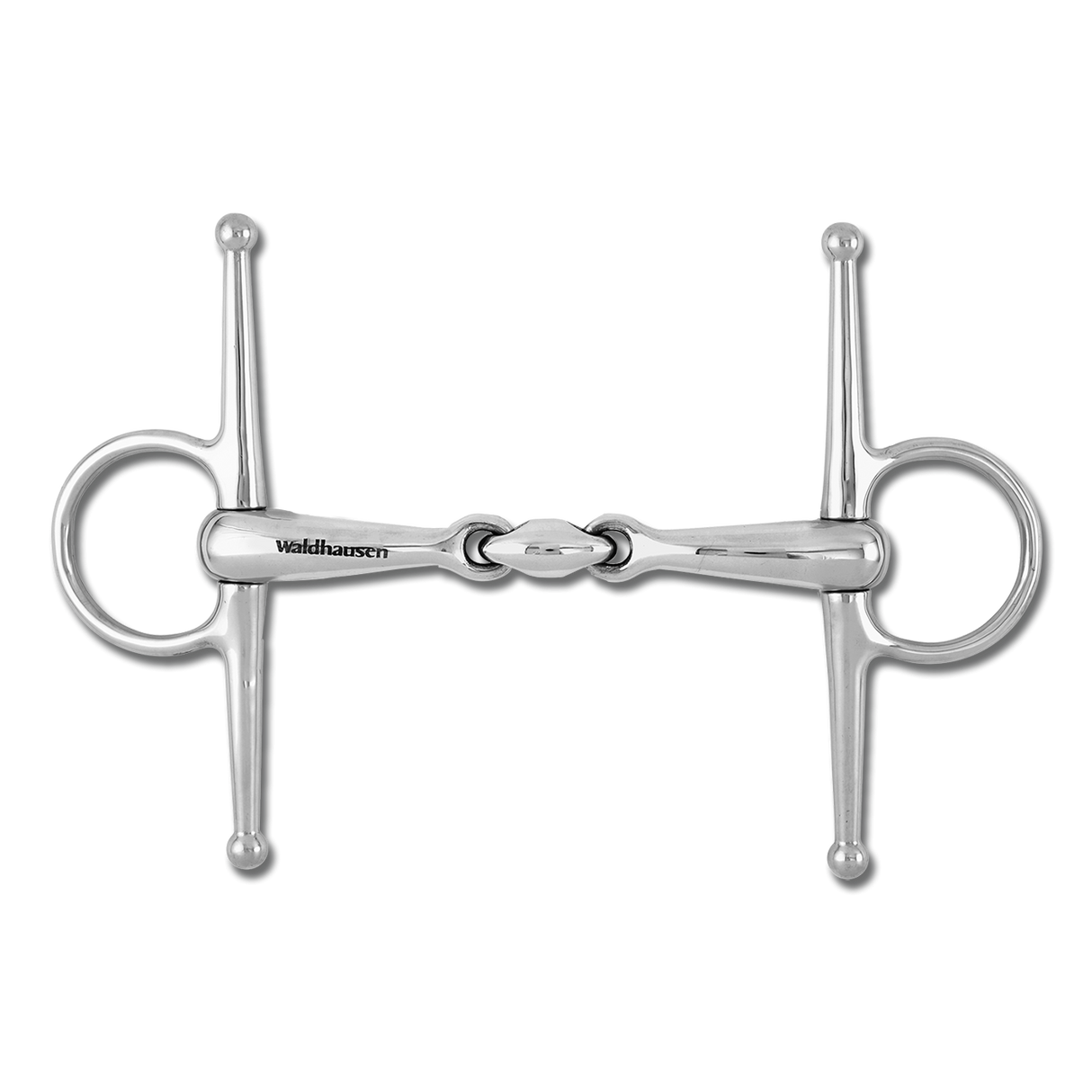 Waldhausen Double Jointed Full Cheek Snaffle Bit