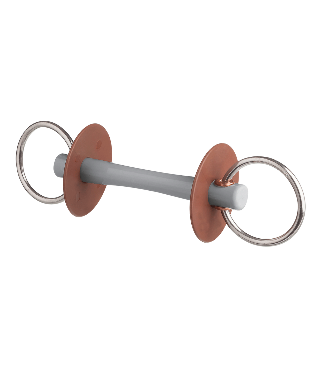 Beris Hard 6cm Ring Loose Ring Snaffle Bit with Comfort Bar