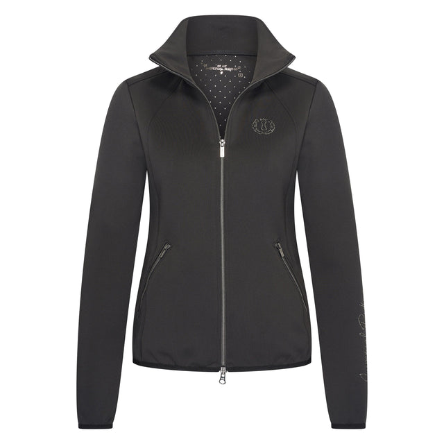 Imperial Riding Children's Sporty Air Cardigan #Colour_black