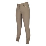 HKM Women's Silicone Full Seat Riding Breeches -Livigno Sportive- #colour_taupe