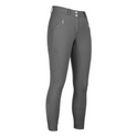 HKM Children's Silicone Full Seat Riding Breeches -Lia High Waist- #colour_grey