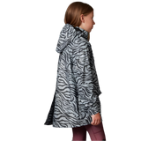 Mountain Horse Children's Drops Rain Coat #colour_black-grey