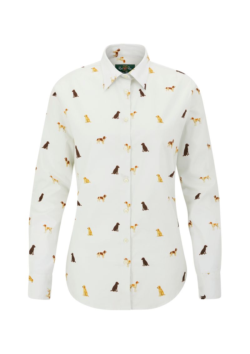 Alan Paine Ladies Lawen Printed Shirt
