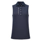 HV Polo Myrthe Sleeveless Polo Shirt #colour_navy