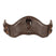 Shires Velociti Lusso Elite Dressage Girth #colour_havana