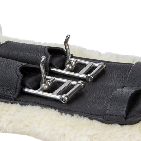 Shires Velociti Lusso Elite Short Stud Girth #colour_black