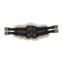 Stubben Equi-Soft® Short Saddle Girth with Cover - Black #colour_lambskin-beige-brown