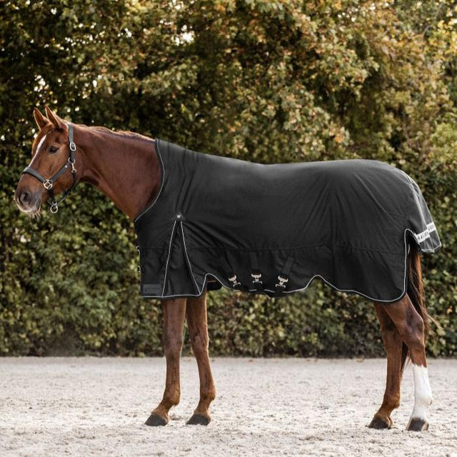 Waldhausen Scandic High Neck 200g Turnout Rug #colour_black