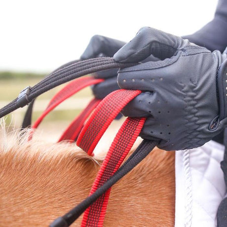 Waldhausen Breastplate with Safety Rein #colour_black